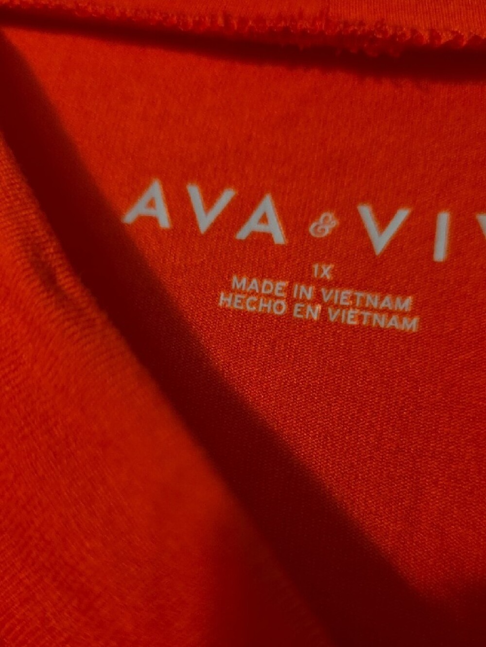 Ava & Viv Bright Red Maxi Skirt with Waist Tie - Picture 8 of 9